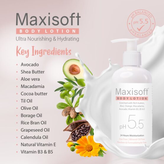 Maxisoft Body Lotion 300 ml Listing 04