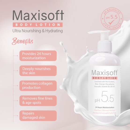 Maxisoft Body Lotion 300 ml Listing 05