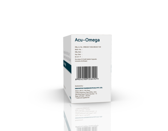 Acu-Omega Softgels_Outer Left Side