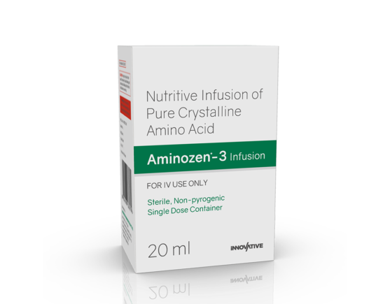 Aminozen-3 Infusion 20 ml (Eurocrit) Left