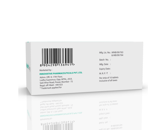 Azelnet 16 mg Tablets (IOSIS) Left Side