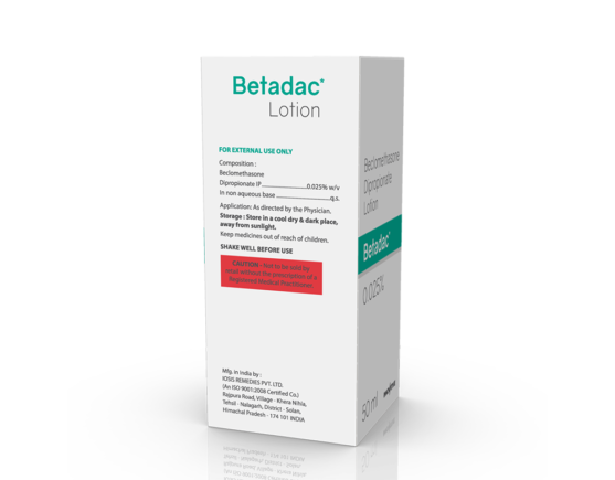 Betadac Lotion 50 ml (IOSIS) Left Side