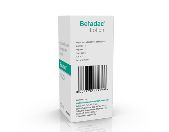 Betadac Lotion 50 ml (IOSIS) Right side