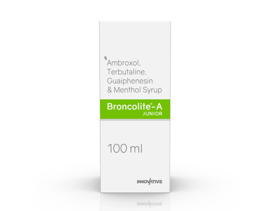 Broncolite-A Junior Syrup 100 ml (IOSIS) Front