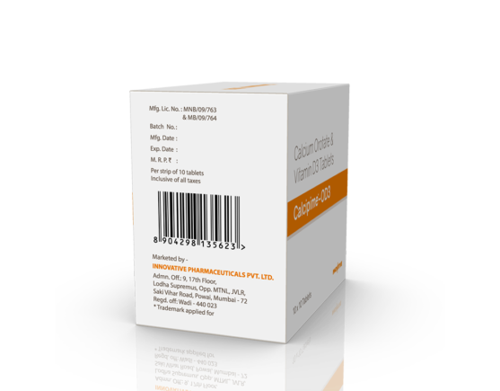 Calcipime-OD3 Tablets (IOSIS) Left Side