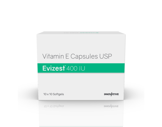 Evizest 400 Softgels (Capsoft) Carton Front