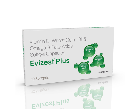 Evizest Plus Softgels (Capsoft) Inner Carton Left