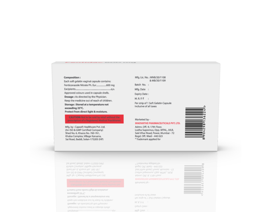 Fentidac Softgels (Capsoft) Inner Carton Back