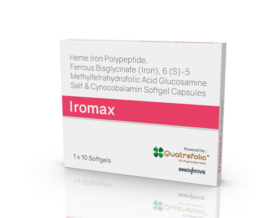 Iromax Softgels (Capsoft) Inner Carton Right