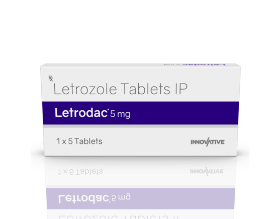 Letrodac 5 mg Tablets (Unimarck) Front