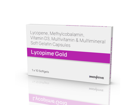 Lycopime Gold Softgels (Capsoft) Inner Carton Right