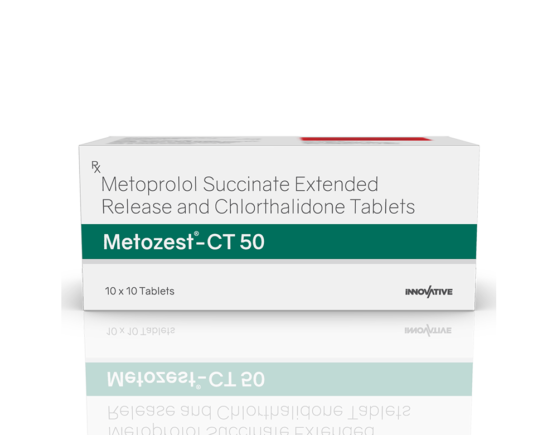 Metozest-CT 50 Tablets (IOSIS) Front