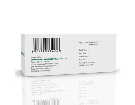 Metozest-CT 50 Tablets (IOSIS) Left Side