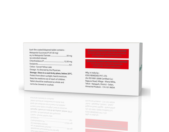 Metozest-CT 50 Tablets (IOSIS) Right Side