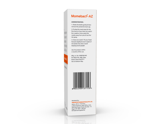 Momebact-AZ Nasal Spray (Biodeal) Left Side