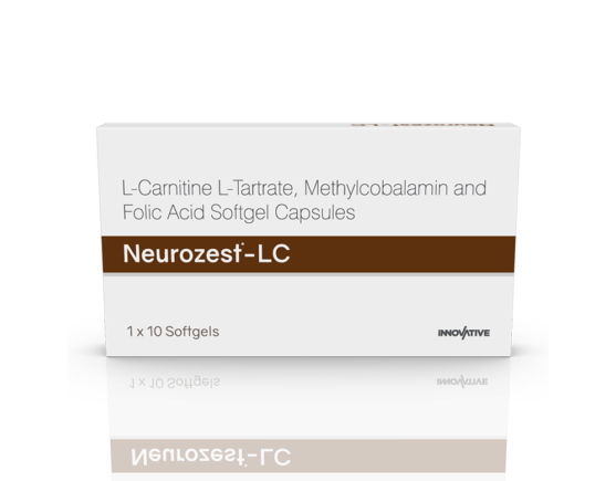 Neurozest-LC Softgels (Capsoft) Inner Carton Front