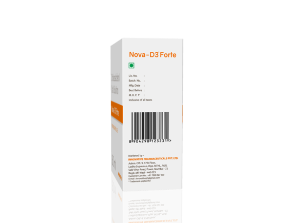 Nova-D3 Drops 30 ml (IOSIS) Back Left