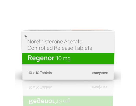 Regenor 10 mg Tablets (Unimarck) Front