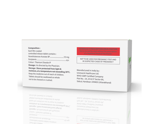 Regenor 10 mg Tablets (Unimarck) Right Side