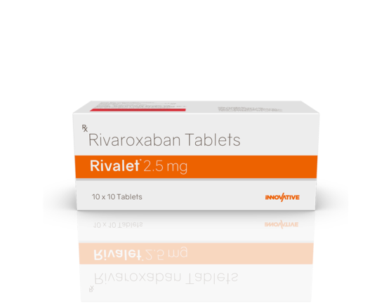 Rivalet 2.5 mg Tablets Front