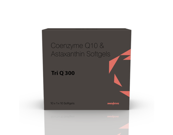 Tri Q Max 300 Softgels (Capsoft) outer Front