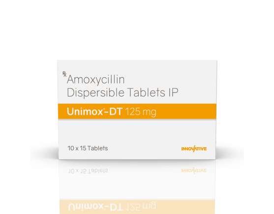 Unimox-DT 125 mg (Samchem) Front