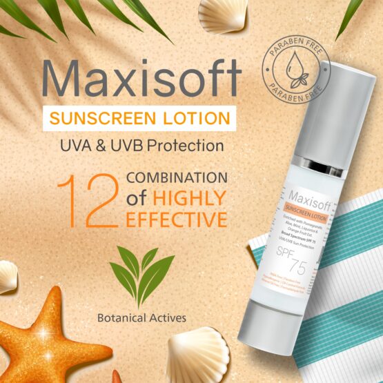 Maxisoft Sunscreen Lotion (SPF 75) 50 ml 03