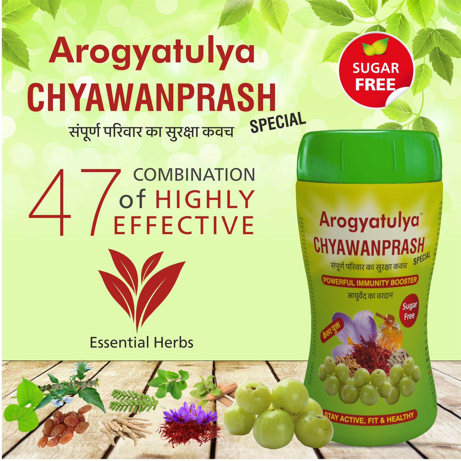 Aarogyatulya Special Chyawanprash (Sugar Free) 500 g - Image 2