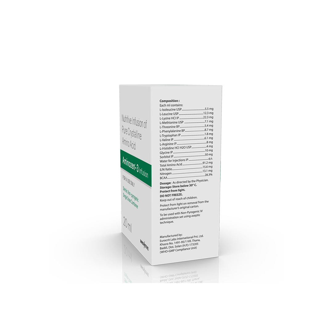 Aminozen-3 Infusion 20 ml - Image 4