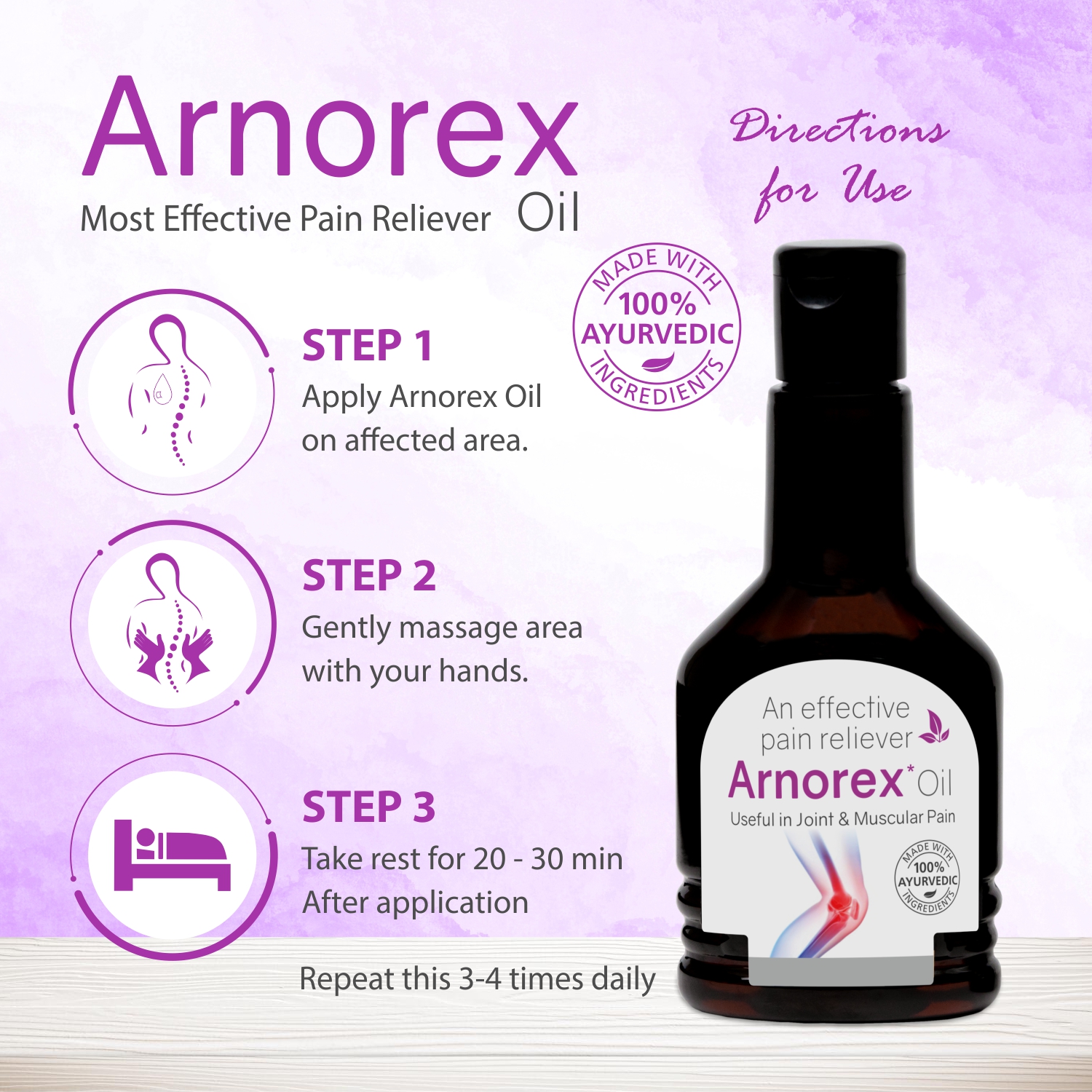Arnorex Oil 100 ml - Image 6