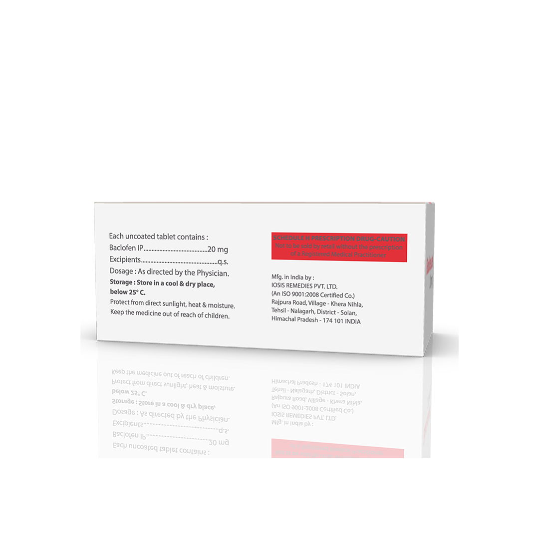 Baclosure 20 mg Tablets - Image 5