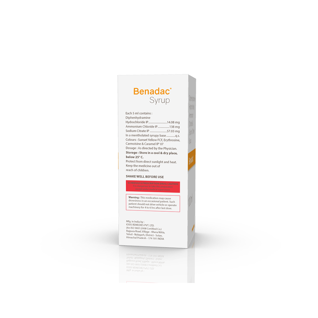 Benadac Cough Syrup - Image 4