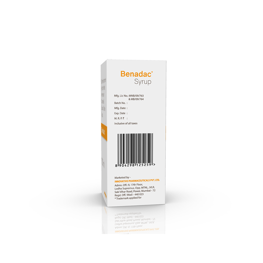 Benadac Cough Syrup - Image 5