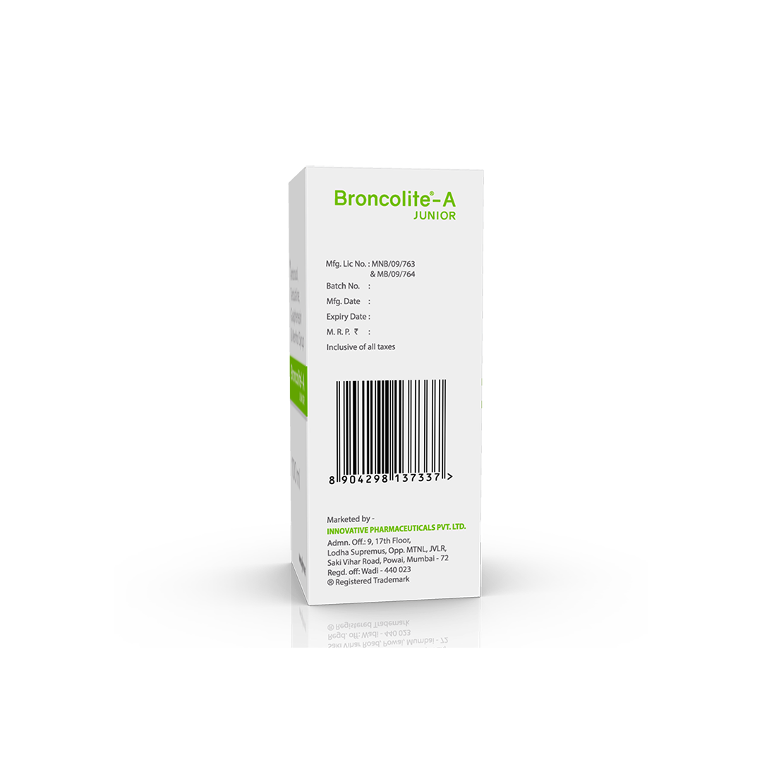 Broncolite-A Junior Syrup - Image 4