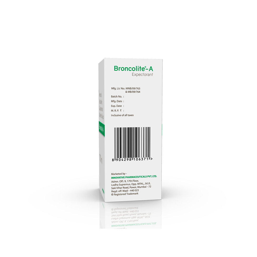 Broncolite-A Syrup 100 ml - Image 4