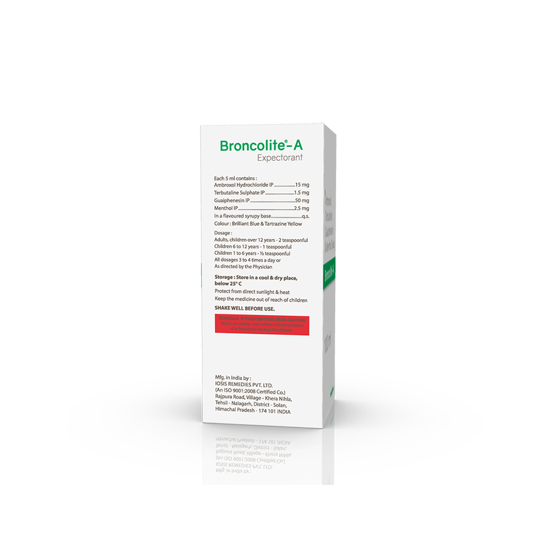 Broncolite-A Syrup 100 ml - Image 5