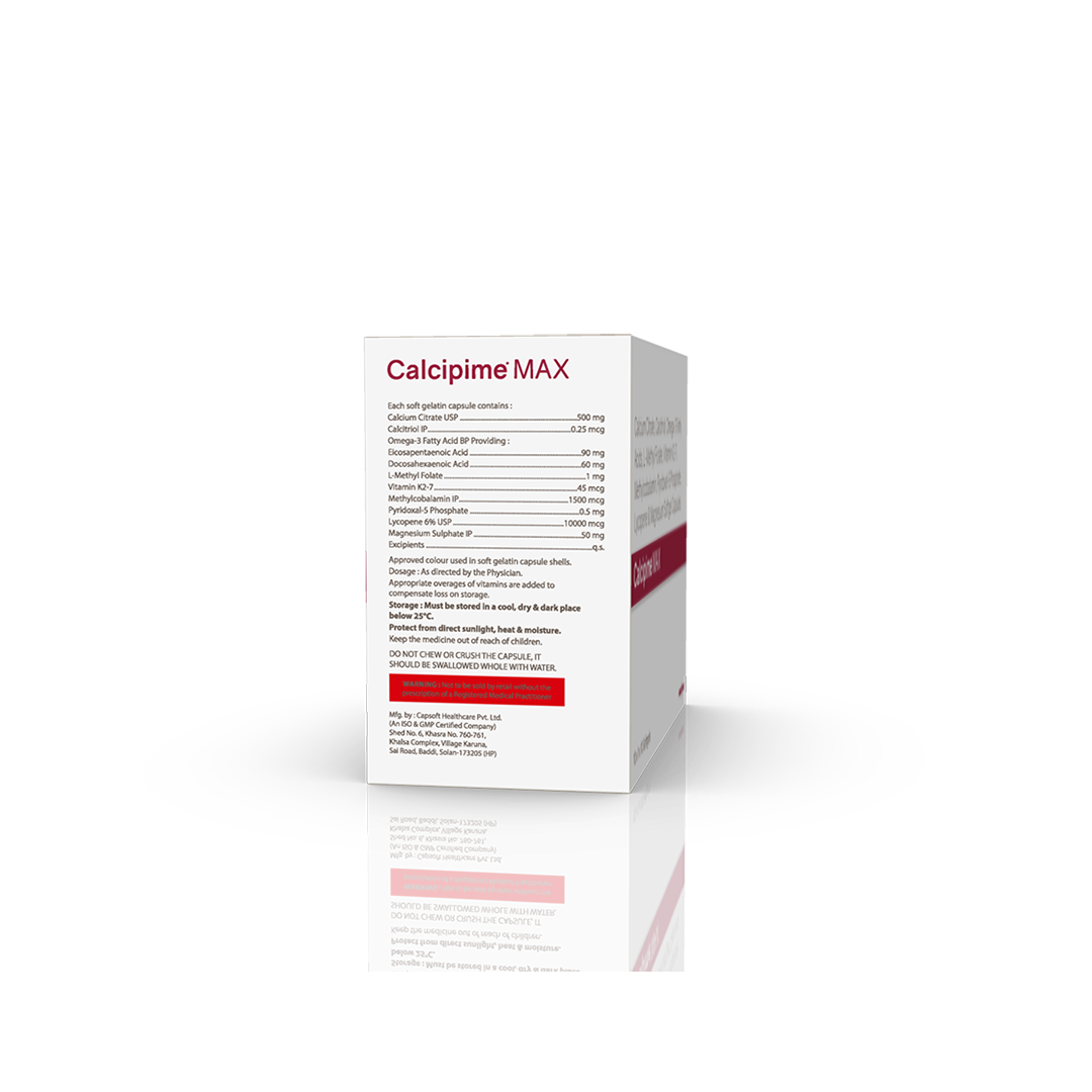 Calcipime Max Softgels - Image 5