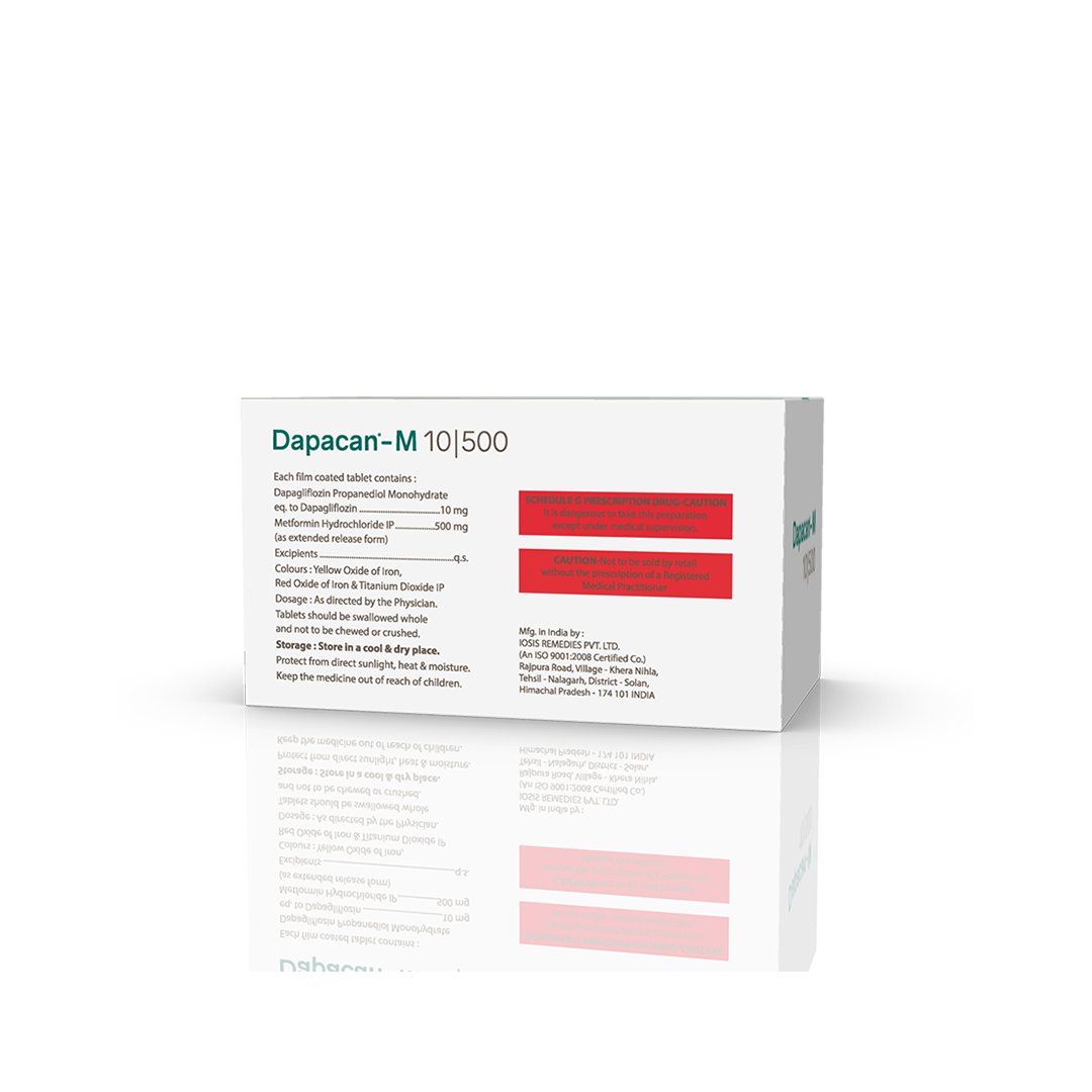 Dapacan-M 10 | 500 Tablets - Image 5
