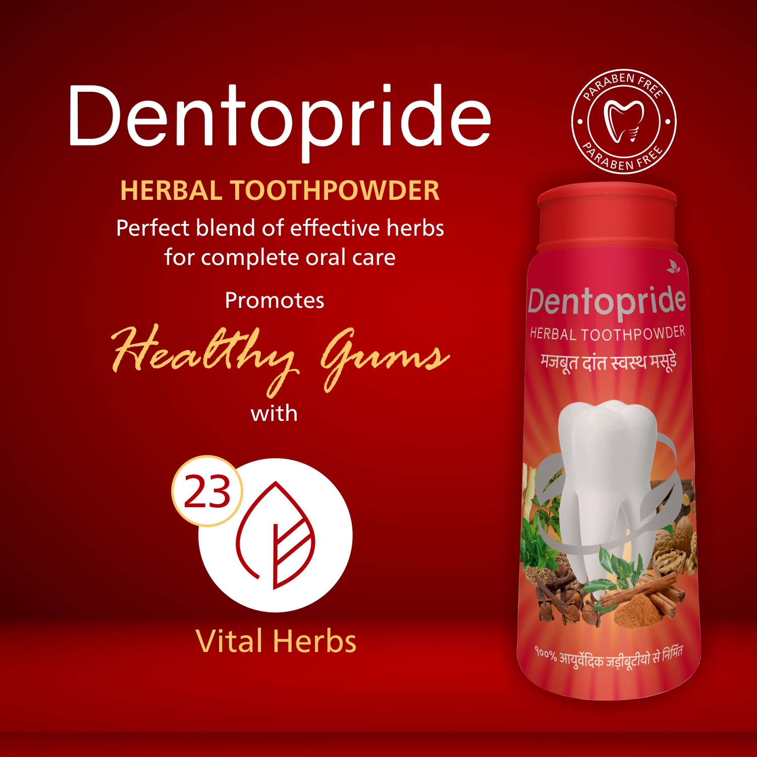 Dentopride Herbal Tooth Powder - Image 2