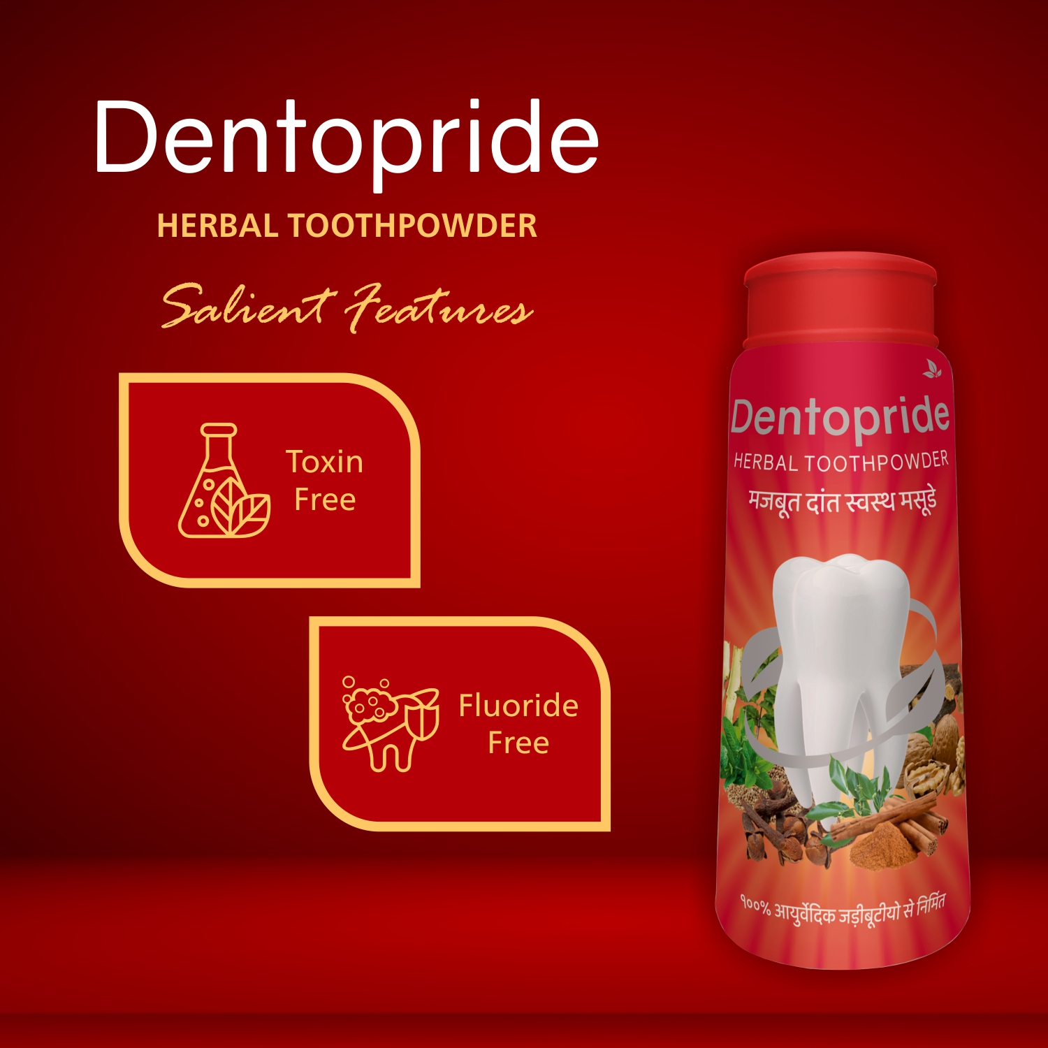 Dentopride Herbal Tooth Powder - Image 5