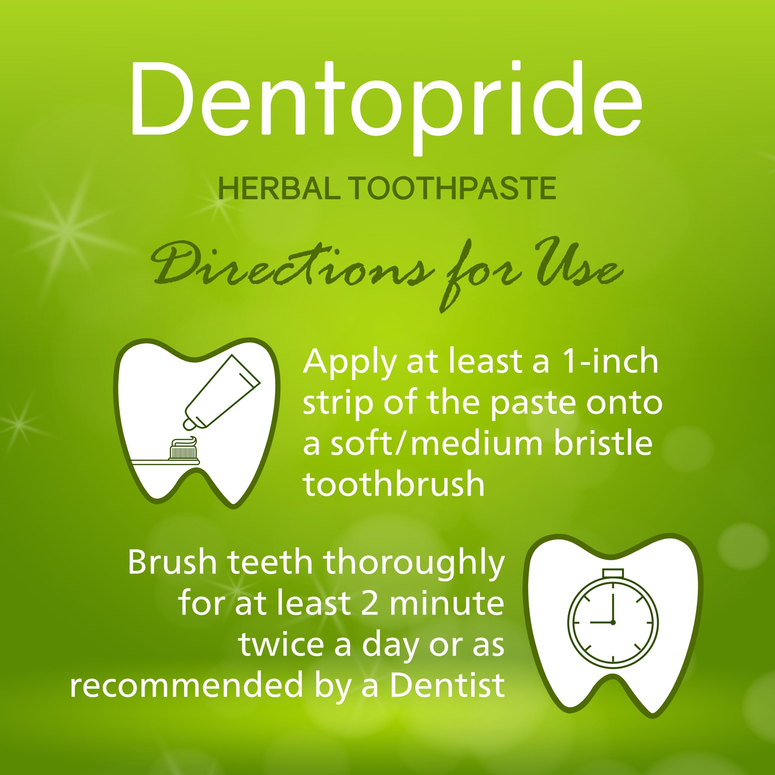 Dentopride Herbal Toothpaste 100 gm - Image 6
