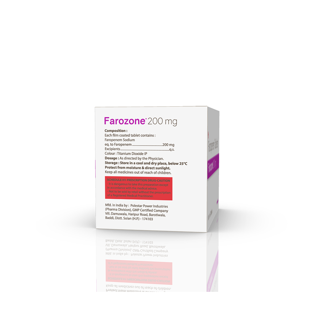 Farozone 200 mg Tablets - Image 4