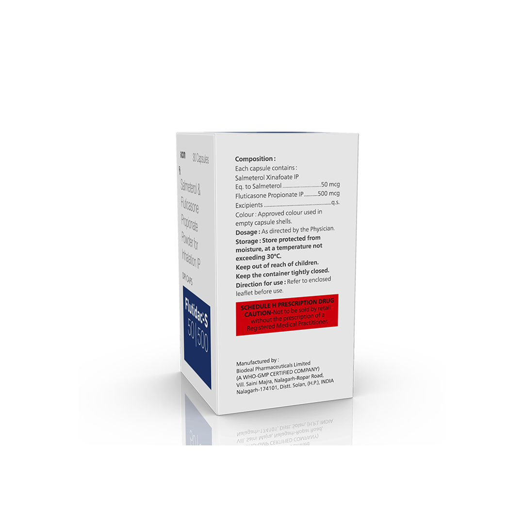 Flutimac-S 50 | 500 mcg DPI CAPS - Image 5