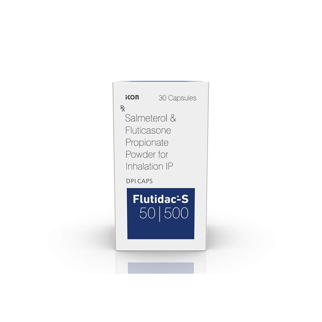 Flutimac-S 50 | 500 mcg DPI CAPS
