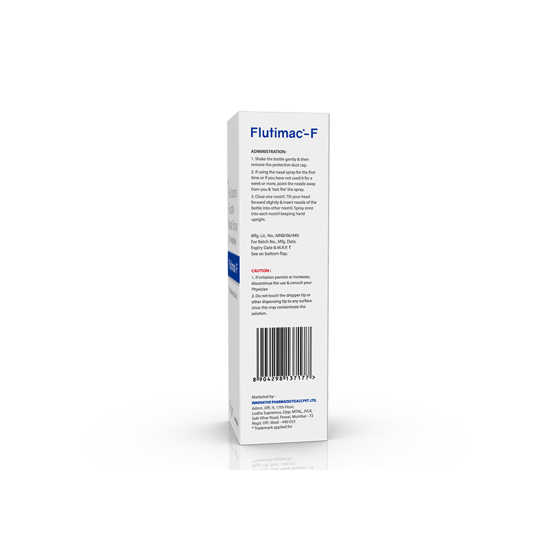 Flutimac-F Nasal Spray (120 Metered Dose) - Image 5