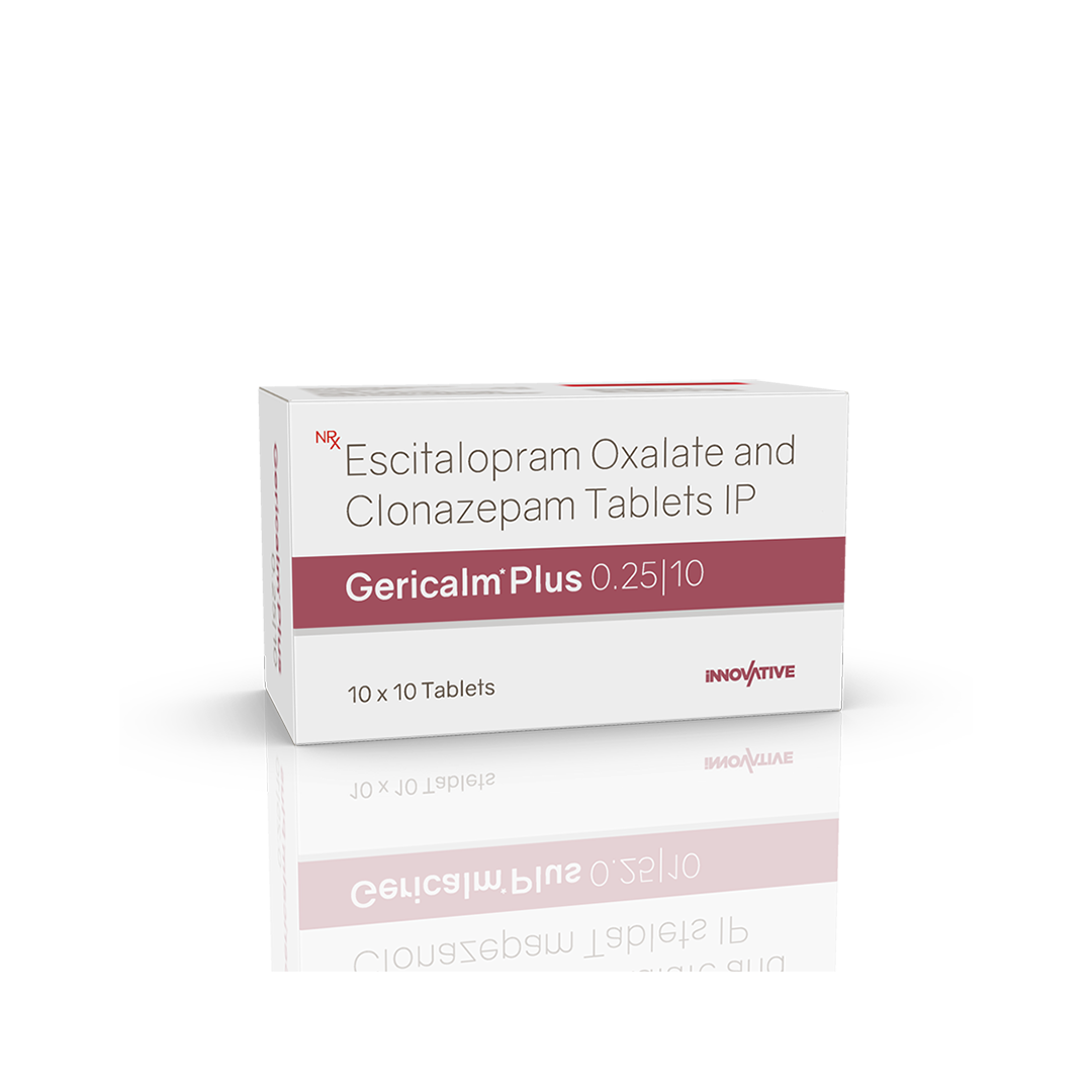 Gericalm Plus 0.25 | 10 Tablets - Image 2