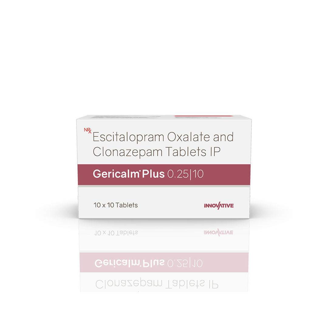 Gericalm Plus 0.25 | 10 Tablets