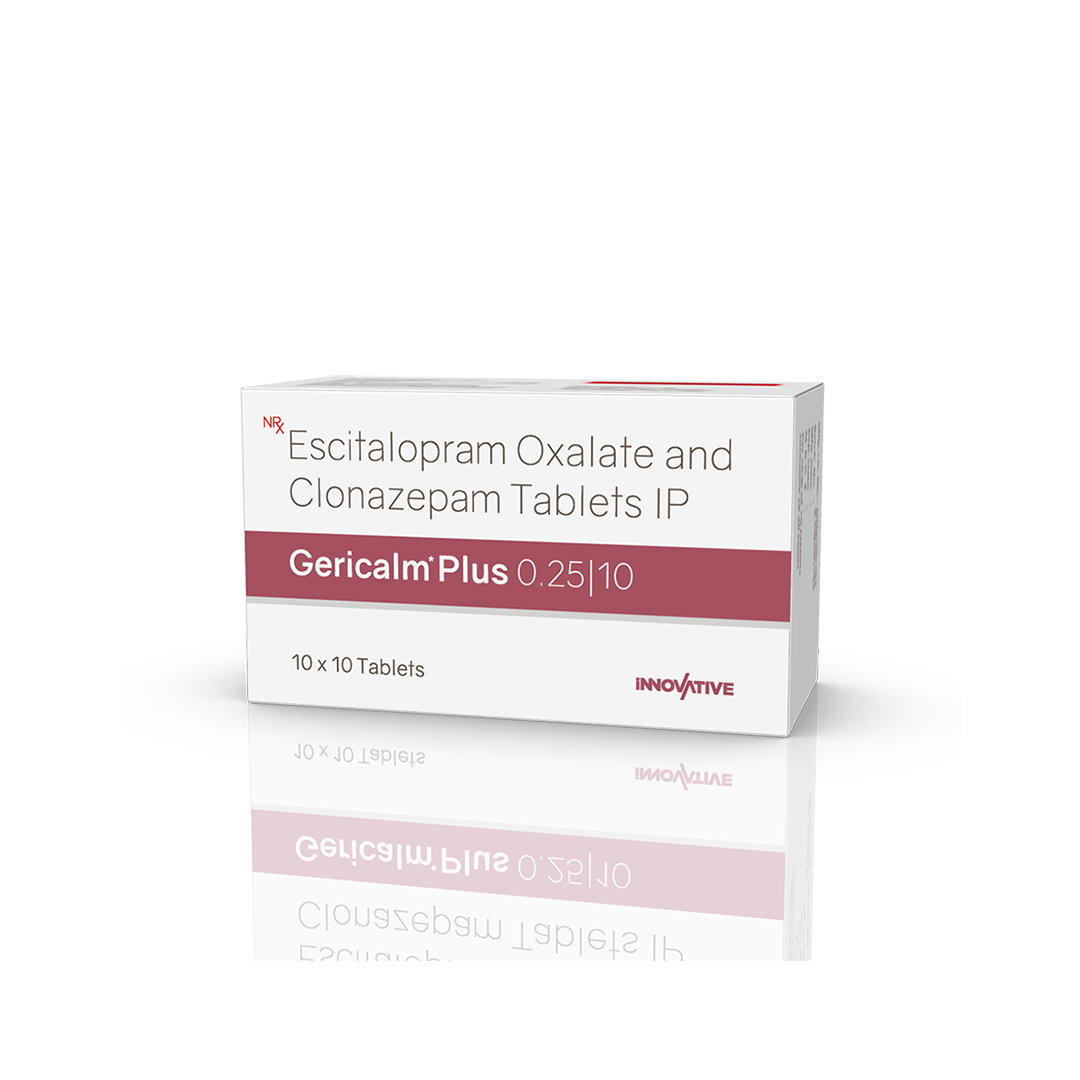 Gericalm Plus 0.25 | 10 Tablets - Image 3