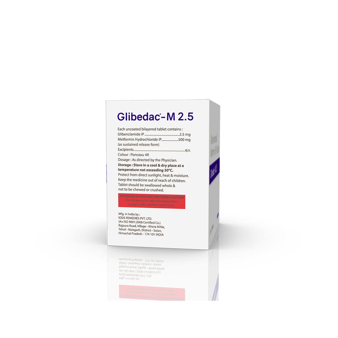 Glibedac-M 2.5 Tablets - Image 4