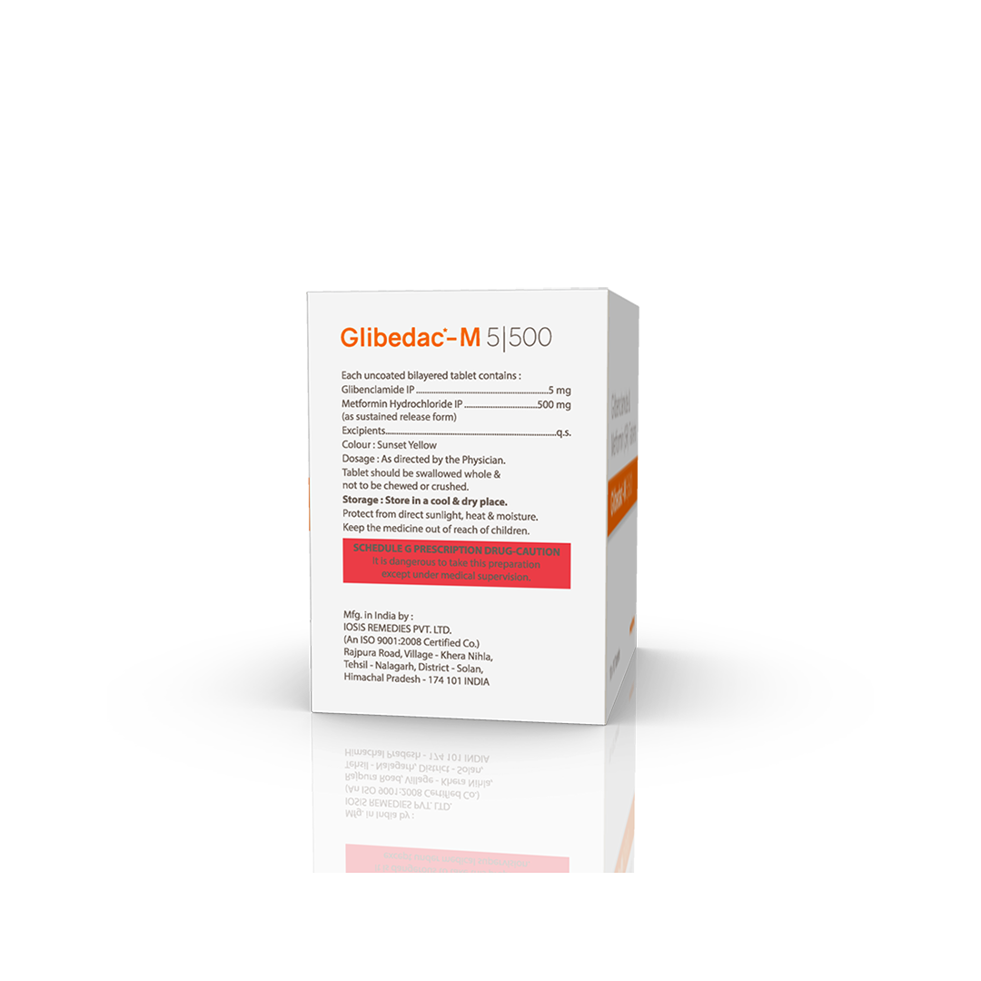 Glibedac-M 5 | 500 Tablets - Image 4